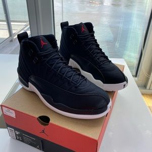 Air Jordan 12 retro black nylon